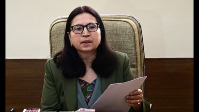 Panjab University V-C Renu Vig said the proposal has been pending with the Union ministry of education. (HT file) Panjab University V-C Renu Vig said the proposal has been pending with the Union ministry of education. (HT file)