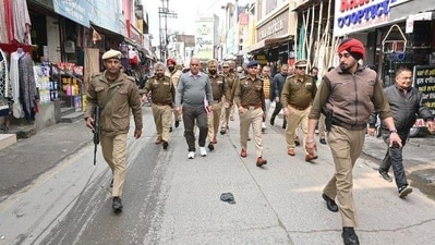 Punjab Police conducted an encounter to try and nap the two accused in the Amritsar temple grenade attack. (Representational image) (PTI)