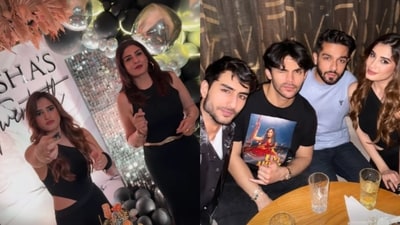 Rasha celebrates 20th birthday with Raveena, Ibrahim and Veer Rasha celebrates 20th birthday with Raveena, Ibrahim and Veer