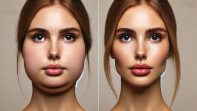 7-day diet plan to reduce face fat and puffiness revealed by weight loss coach. (AI generated image) 7-day diet plan to reduce face fat and puffiness revealed by weight loss coach. (AI generated image)