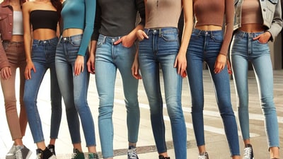 Jeans that move with you and are made for you Jeans that move with you and are made for you