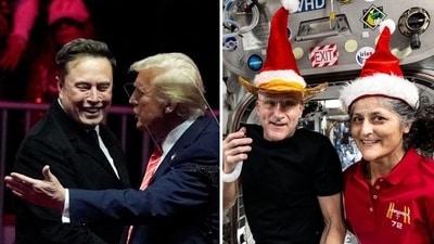 Elon Musk shares video of Sunita Williams and Butch Wilmore thanking him and Trump (REUTERS, NASA) Elon Musk shares video of Sunita Williams and Butch Wilmore thanking him and Trump (REUTERS, NASA)