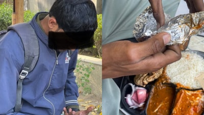 A social activist's viral LinkedIn post shared a Zomato rider’s story of receiving unclaimed food. (LinkedIn/Kiran Verma) A social activist's viral LinkedIn post shared a Zomato rider’s story of receiving unclaimed food. (LinkedIn/Kiran Verma)