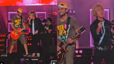 Ishaan Parikh and Billie Joe Armstrong Ishaan Parikh and Billie Joe Armstrong
