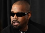 Kanye West arrives at the 67th annual Grammy Awards on Sunday, Feb. 2, 2025, in Los Angeles. (Photo by Jordan Strauss/Invision/AP)