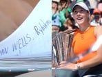Andreeva notably took out the notebook when she had lost the second set to Swiatek and that seemed to work Andreeva notably took out the notebook when she had lost the second set to Swiatek and that seemed to work