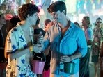 Patrick Schwarzenegger and Sam Nivola in The White Lotus S3.