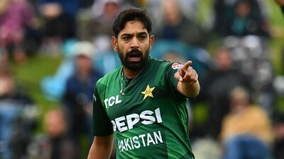 Haris Rauf fired back at critics, saying people back in Pakistan are waiting to see the team lose. (AFP) Haris Rauf fired back at critics, saying people back in Pakistan are waiting to see the team lose. (AFP)