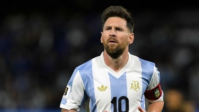 Lionel Messi will miss Argentina's next two games against Uruguay and Brazil. (AFP) Lionel Messi will miss Argentina's next two games against Uruguay and Brazil. (AFP)