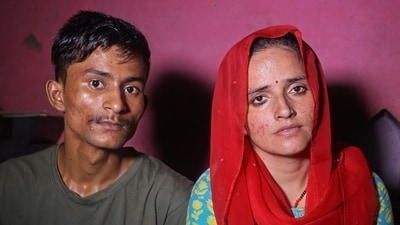 Seema Haider gave birth to a baby girl in Greater Noida. (AFP)