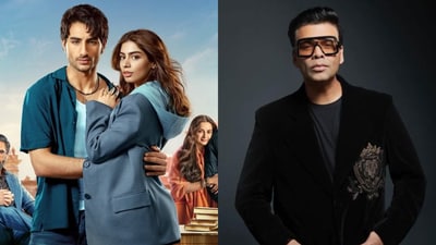 Karan Johar reacts to Ibrahim Ali Khan and Khushi Kapoor being trolled for Nadaaniyan. Karan Johar reacts to Ibrahim Ali Khan and Khushi Kapoor being trolled for Nadaaniyan.