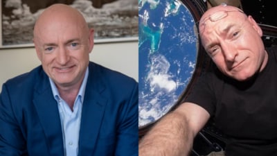 Scott Kelly and Mark Kelly are American astronauts and identical twin brothers. (X/Mark Kelly and Facebook/Scott Kelly) Scott Kelly and Mark Kelly are American astronauts and identical twin brothers. (X/Mark Kelly and Facebook/Scott Kelly)