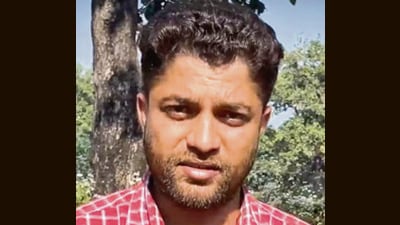 Mukesh Chandrakar, 33, who worked as a freelancer for NDTV and ran a YouTube channel, Bastar Junction, went missing on January 1 this year and his body was found dumped in a septic tank on a property owned by Suresh in Bijapur two days later. (HT Photo) Mukesh Chandrakar, 33, who worked as a freelancer for NDTV and ran a YouTube channel, Bastar Junction, went missing on January 1 this year and his body was found dumped in a septic tank on a property owned by Suresh in Bijapur two days later. (HT Photo)