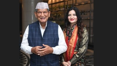 Harish Rawat and Leher Sethi