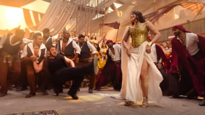 Sikandar Naache from Sikandar: Salman Khan’s film will be released in theatres on Eid 2025. Sikandar Naache from Sikandar: Salman Khan’s film will be released in theatres on Eid 2025.