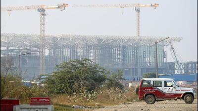 The UP chief secretary is expected to hold another review meeting with respect to the airport in the coming weeks, officials said. (Sunil Ghosh/HT Archive) The UP chief secretary is expected to hold another review meeting with respect to the airport in the coming weeks, officials said. (Sunil Ghosh/HT Archive)