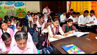These funds were sanctioned under the ICT and Digital Initiatives component of Samagra Shiksha for government schools having classes 6 to 12 following the approval of the annual work plan and budget (AWP&B) proposal of the state government by the project approval board (PAB) of the Union ministry of education. (HT) These funds were sanctioned under the ICT and Digital Initiatives component of Samagra Shiksha for government schools having classes 6 to 12 following the approval of the annual work plan and budget (AWP&B) proposal of the state government by the project approval board (PAB) of the Union ministry of education. (HT)