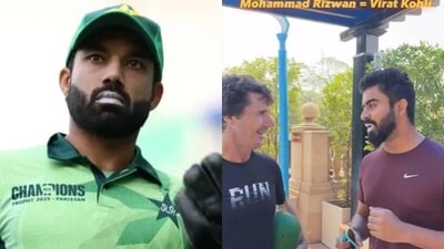 Brad Hogg was criticised for mocking Mohammad Rizwan Brad Hogg was criticised for mocking Mohammad Rizwan