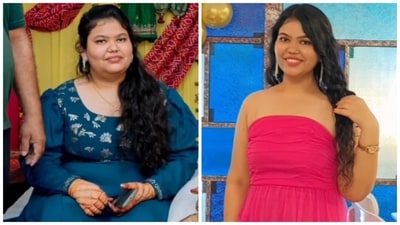 Udita Agarwal shared a glimpse into her weight loss journey on Instagram. (Instagram/ Udita Agarwal) Udita Agarwal shared a glimpse into her weight loss journey on Instagram. (Instagram/ Udita Agarwal)