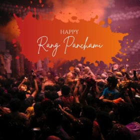 Rang Panchami is a festival of colours and joy. (Canva) Rang Panchami is a festival of colours and joy. (Canva)