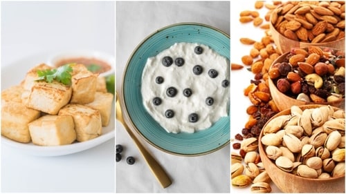 Tofu and Greek yoghurt to Nuts and seeds, start adding these four high-protein foods to your parents' diet for stronger muscles, better digestion, and long-term health. (Representative pictures: Freepik) Tofu and Greek yoghurt to Nuts and seeds, start adding these four high-protein foods to your parents' diet for stronger muscles, better digestion, and long-term health. (Representative pictures: Freepik)