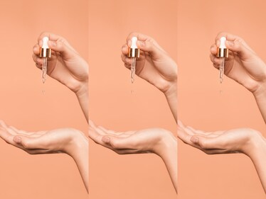 Serums with peptides help fight ageing signs. Serums with peptides help fight ageing signs.