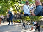 NZ PM Christopher Luxon played gully cricket in Delhi with Kapil Dev, Ross Taylor and Ajaz Patel
