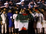 Bangladeshi students, who were at the forefront of last year's protests that ousted then Prime Minister Sheikh Hasina, join the inauguration event of a new political party named National Citizen Party, in Dhaka, Bangladesh, February 28, 2025.