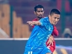 Sunil Chhetri scored a goal in his comeback game as India registered a 3-0 win.