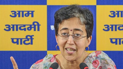 Delhi LoP Atishi claimed that senior AAP leader Satyendar Jain had been booked as part of a "political witch hunt" (Vipin Kumar) Delhi LoP Atishi claimed that senior AAP leader Satyendar Jain had been booked as part of a "political witch hunt" (Vipin Kumar)