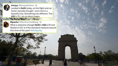 Delhi's AQI was recorded at its lowest in three years, for three consecutive days recently. (Photo: Sanjeev Verma/HT) Delhi's AQI was recorded at its lowest in three years, for three consecutive days recently. (Photo: Sanjeev Verma/HT)