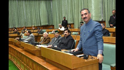 CM Sukhu accused the previous Jai Ram Thakur-led BJP government of failing to implement PIT NDPS Act. (HT Photo) CM Sukhu accused the previous Jai Ram Thakur-led BJP government of failing to implement PIT NDPS Act. (HT Photo)