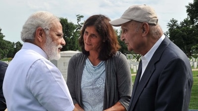 PM Narendra Modi shared a picture with Sunita Williams. (X) PM Narendra Modi shared a picture with Sunita Williams. (X)