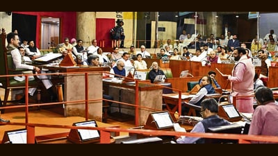 Haryana’s Budget session underway in Chandigarh on Wednesday. (Sourced)