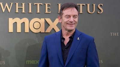 Jason Isaacs regrets his comment on male nudity and Mikey Madison. (AFP)