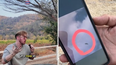 Content creator Travis Leon Price visited Thailand’s ‘Area 51’ - Khao Kala. (Instagram/@travisleon1) Content creator Travis Leon Price visited Thailand’s ‘Area 51’ - Khao Kala. (Instagram/@travisleon1)