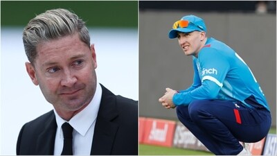Michael Clarke (L) is in agreement with BCCI's decision to ban Harry Brook from IPL for 2 years (AFP) Michael Clarke (L) is in agreement with BCCI's decision to ban Harry Brook from IPL for 2 years (AFP)