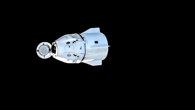 After it's successful departure, the mission aimed for a splashdown on the Florida coast within five hours. (@NASA)