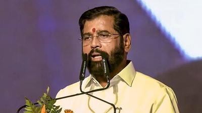 Maharashtra deputy chief minister Eknath Shinde (PTI) Maharashtra deputy chief minister Eknath Shinde (PTI)