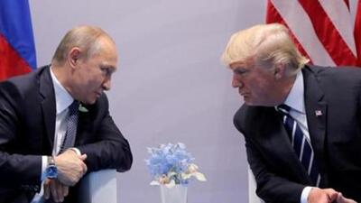 Russia's President Vladimir Putin talks to U.S. President Donald Trump during their bilateral meeting at the G20 summit in Hamburg, Germany, July 7, 2017. REUTERS/Carlos Barria/Files (REUTERS) Russia's President Vladimir Putin talks to U.S. President Donald Trump during their bilateral meeting at the G20 summit in Hamburg, Germany, July 7, 2017. REUTERS/Carlos Barria/Files (REUTERS)