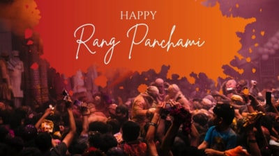 Happy Rang Panchami 2025: Check out heartfelt wishes, images and messages to spread festive cheer. (Canva) Happy Rang Panchami 2025: Check out heartfelt wishes, images and messages to spread festive cheer. (Canva)