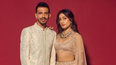 Yuzvendra Chahal and Dhanashree Verma