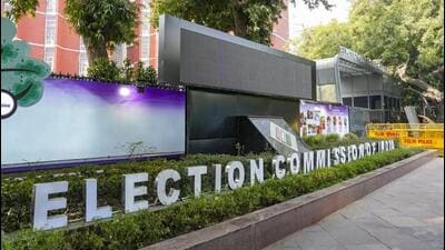 The office of the Election Commission of India. (PTI Photo) The office of the Election Commission of India. (PTI Photo)