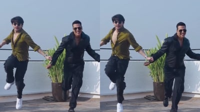 Veer Pahariya and Akshay Kumar Veer Pahariya and Akshay Kumar