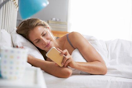 Don't check phone the moment you get up. (Shutterstock) Don't check phone the moment you get up. (Shutterstock)