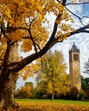 Iowa university in the fall (Shutterstock)