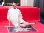 Gal Gadot poses with her new star at a ceremony honoring her on the Hollywood Walk of Fame on Tuesday, March 18, 2025, in Los Angeles. (Photo by Jordan Strauss/Invision/AP) Gal Gadot poses with her new star at a ceremony honoring her on the Hollywood Walk of Fame on Tuesday, March 18, 2025, in Los Angeles. (Photo by Jordan Strauss/Invision/AP)