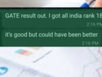 Indian Institute of Technology announced GATE 2025 results today.