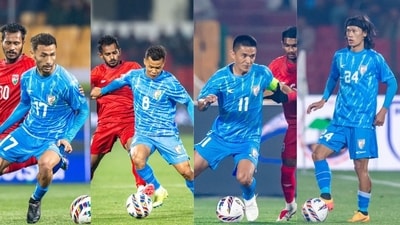 Sunil Chhetri made his international comeback on Thursday. (Twitter (@IndianFootball)) Sunil Chhetri made his international comeback on Thursday. (Twitter (@IndianFootball))