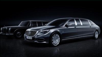 A Mercedes Maybach. (AFP Photo) A Mercedes Maybach. (AFP Photo)